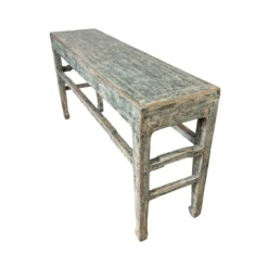 Sidetable grijs/blauw uniek