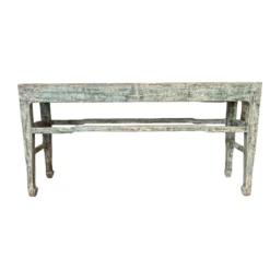 Sidetable grijs/blauw uniek
