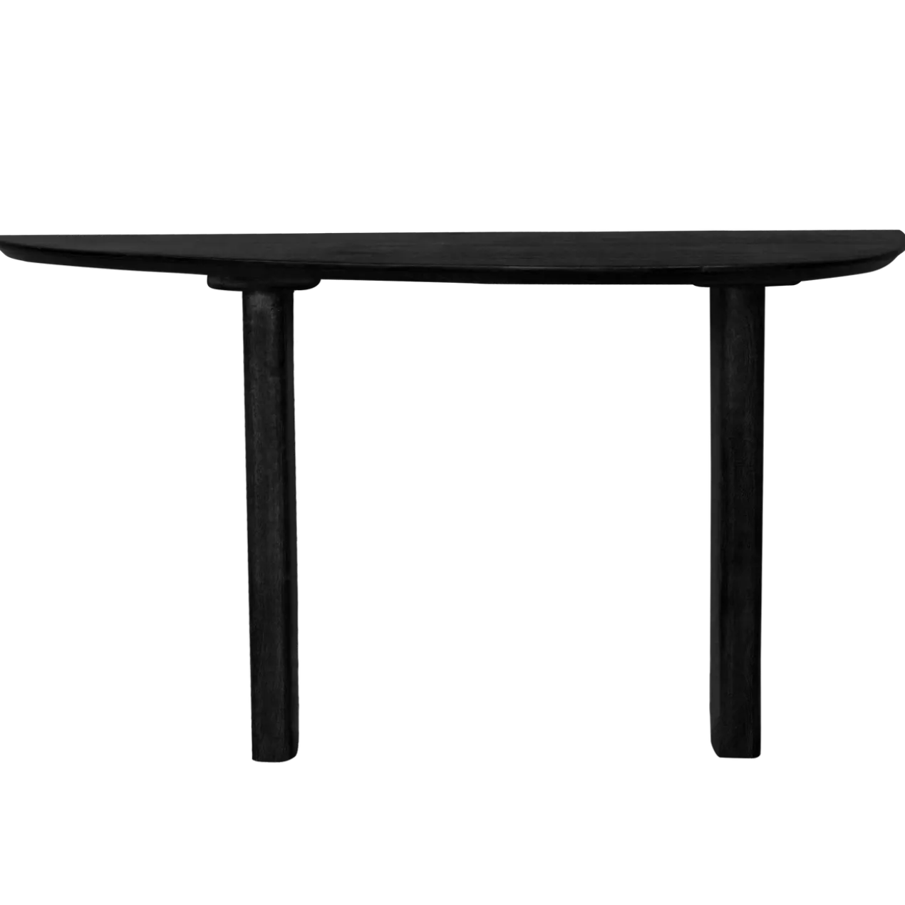 Sidetable Rhys 135 x 40 cm - Zwart Mangohout