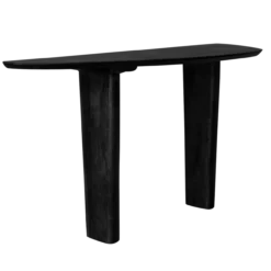 Sidetable Rhys 135 x 40 cm - Zwart Mangohout