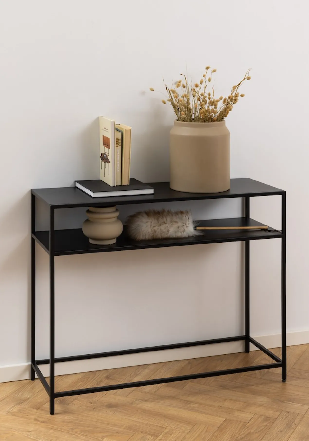 Sidetable Roy metaal Zwart