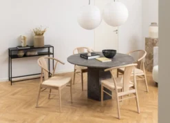 Sidetable Roy metaal Zwart