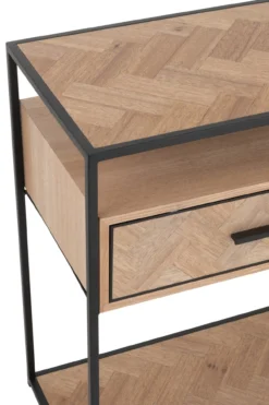 Sidetable SigSag lades Console SigSag Lades