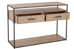 Sidetable SigSag lades Console SigSag Lades