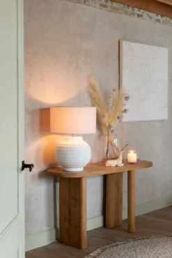 Sidetable teakhout naturel