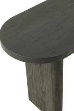 Sidetable teakhout zwart