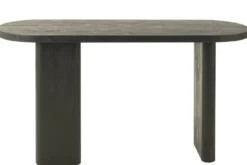 Sidetable teakhout zwart