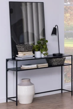 Sidetable Vic hout Zwart