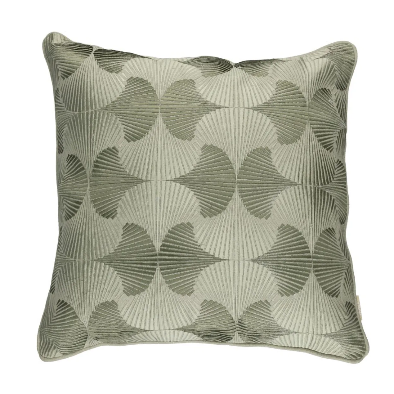 Sierkussen Art Nouveau linnen 45x45 cm dew green