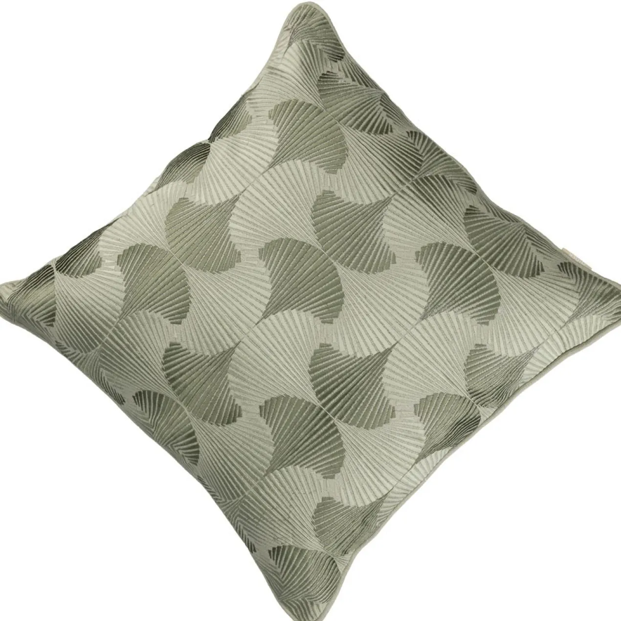 Sierkussen Art Nouveau linnen 45x45 cm dew green