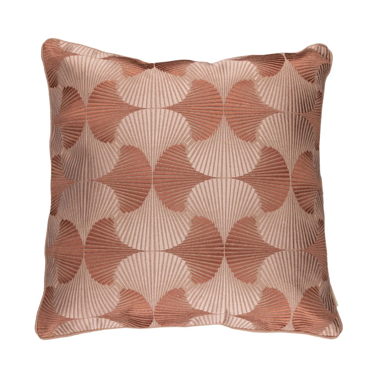 Sierkussen Art Nouveau linnen 45x45 cm duskypink