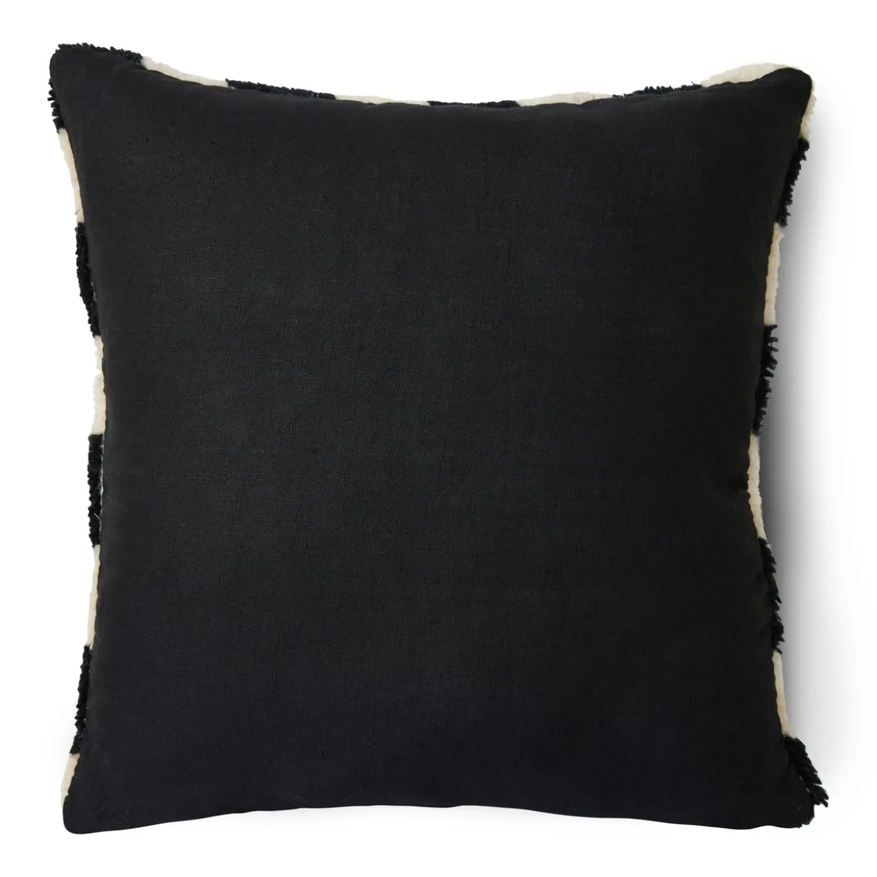 Sierkussen Black White Statement 50x50 cm