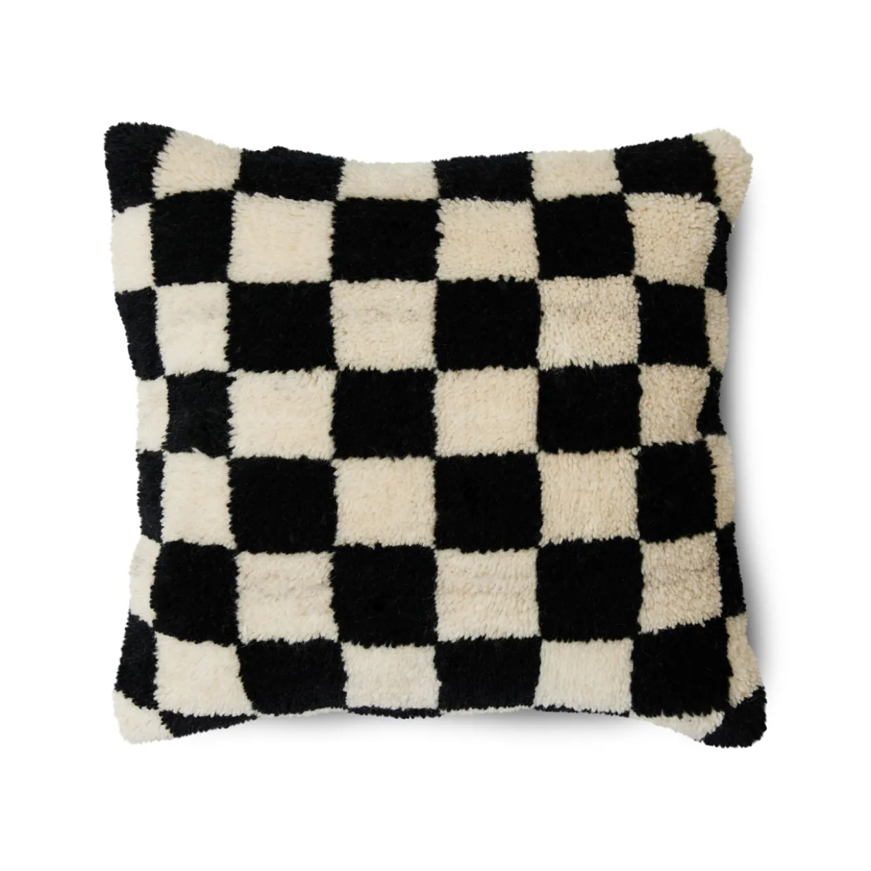 Sierkussen Black White Statement 50x50 cm