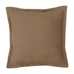 Sierkussen boiled wool camel 53x53 cm