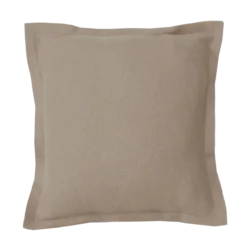 Sierkussen boiled wool zand 53x53 cm