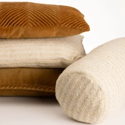 Sierkussen Bolster naturel stripe