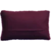 Sierkussen bont aubergine 55x36 cm
