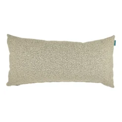 Sierkussen Bouclé beige 40x80 cm