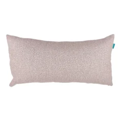 Sierkussen Bouclé roze 40x80 cm