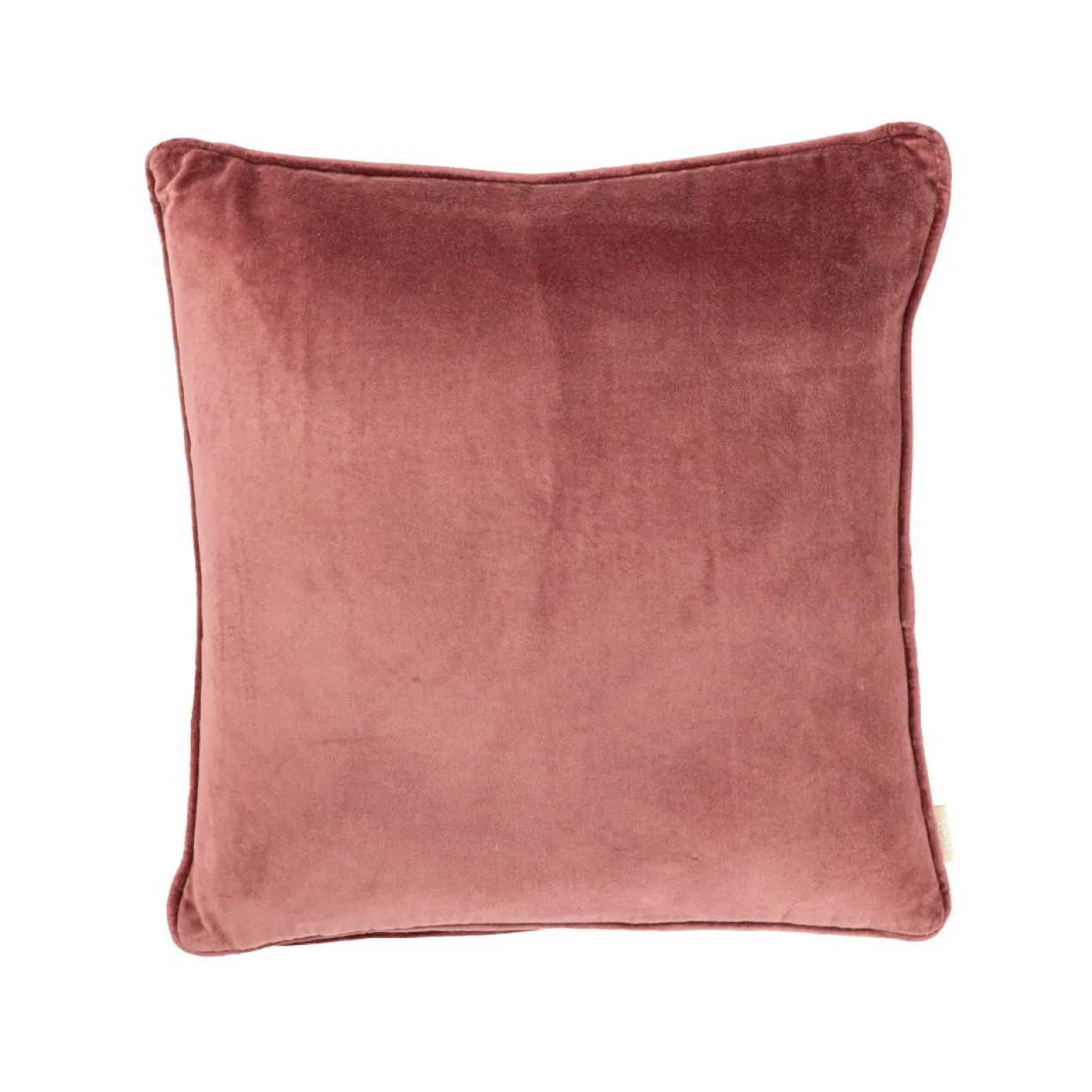 Sierkussen Cord piping velours new mineral 45x45 cm