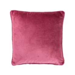 Sierkussen Cord piping velours blushpink 45x45 cm