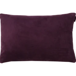 Sierkussen corduroy aubergine 56x38 cm
