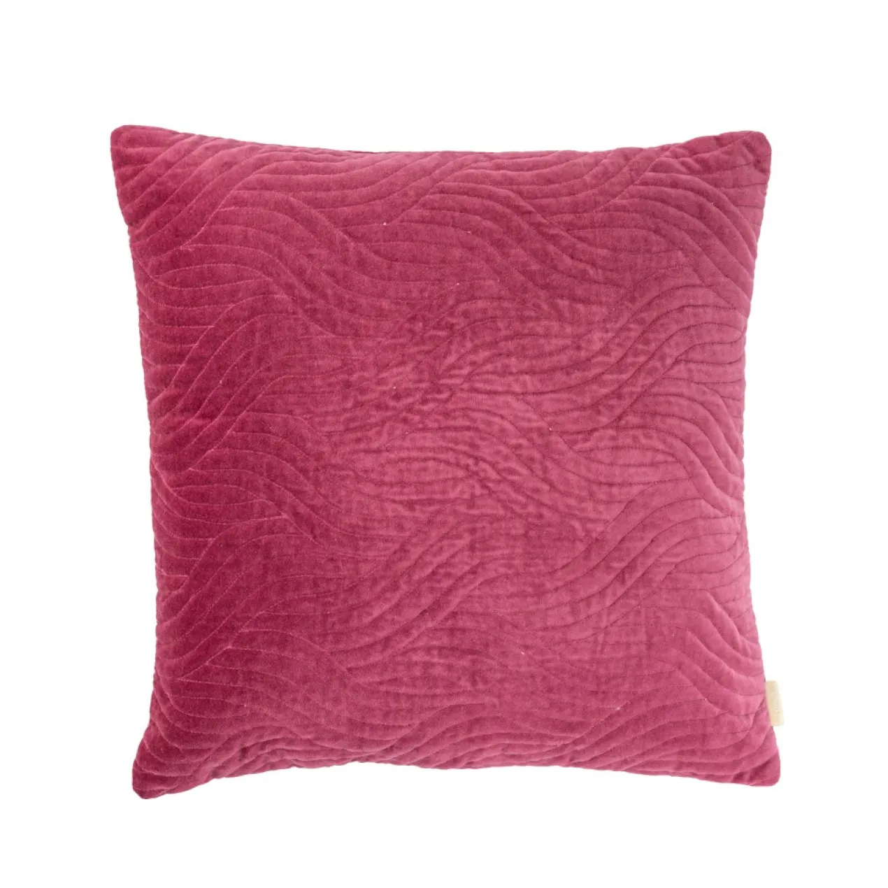 Sierkussen Curve velours blushpink 50x50 cm