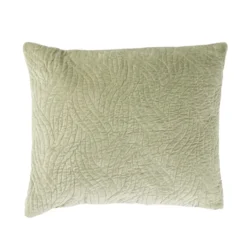 Sierkussen Curve velours dewgreen 45x55 cm
