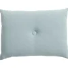 Sierkussen Dot Linen pigeon blue
