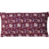 Sierkussen flower quilt bordeaux 56x32 cm