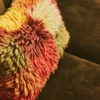 Sierkussen Fluffy rag 60x40 cm