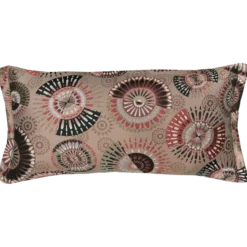 Sierkussen funky mandela taupe 68x33 cm