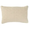 Sierkussen Geo Deco linnen natural 35x55 cm