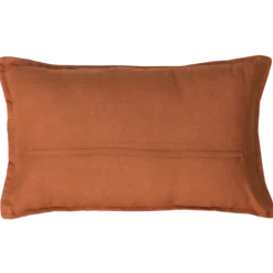 Sierkussen grof linnen terra 59x39 cm