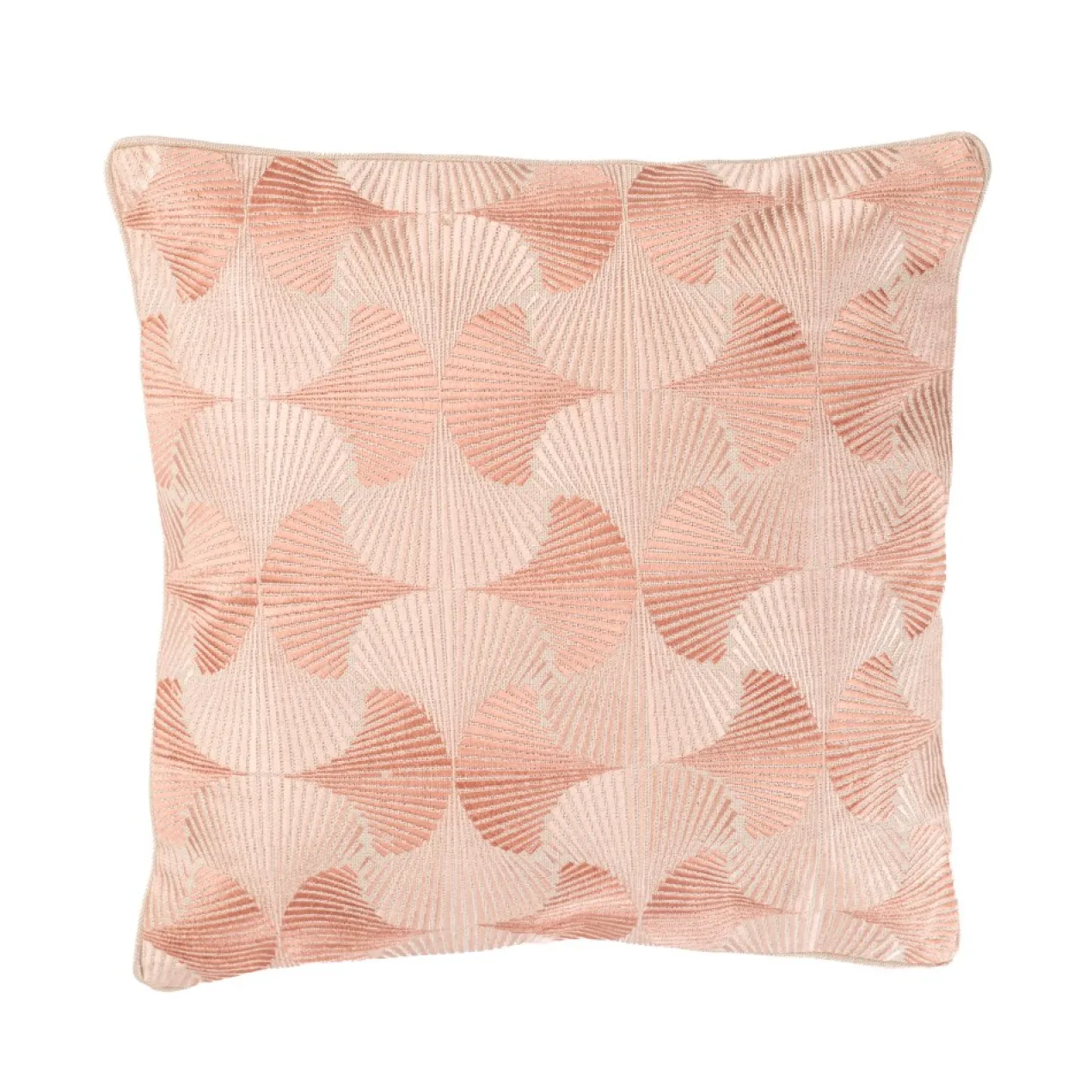 Sierkussen linnen Art Nouveau 45x45 cm rose