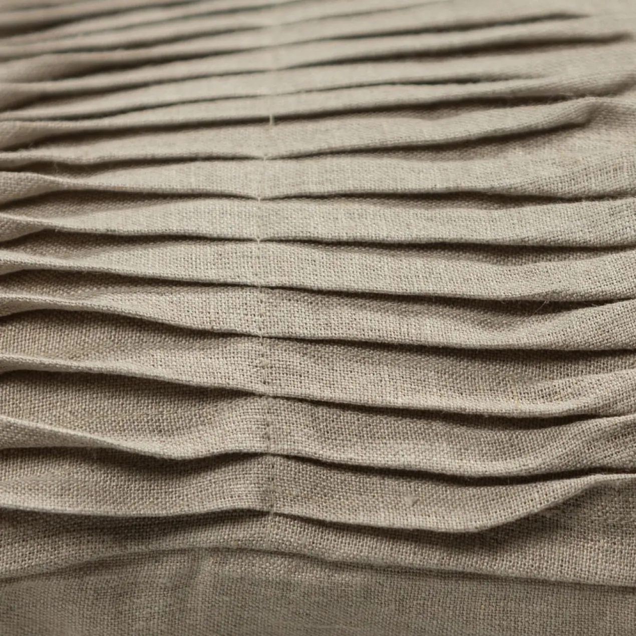 Sierkussen linnen Small wave natural 35x50 cm