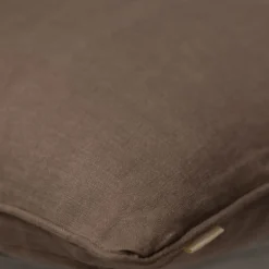 Sierkussen linnen washed mocca
