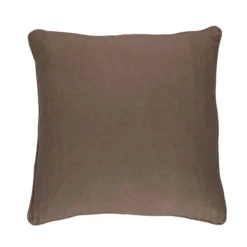 Sierkussen linnen washed mocca