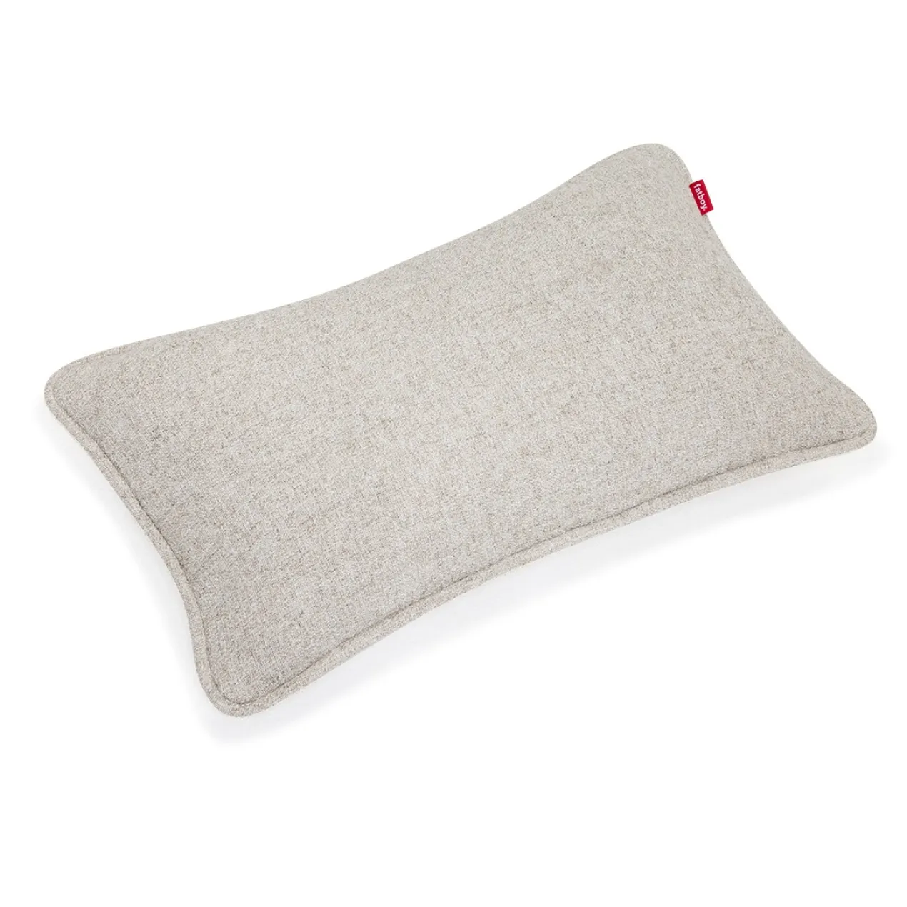 Sierkussen Puff boucle beige