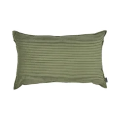 Sierkussen Rib salie 43x70 cm