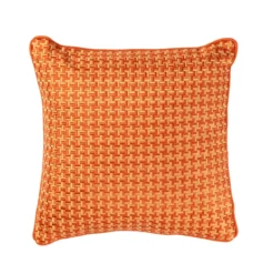 Sierkussen Richstitch linnen terra 40x40 cm