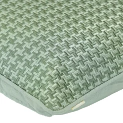 Sierkussen Richstitch linnen dewgreen 40x40 cm