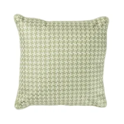 Sierkussen Richstitch linnen dewgreen 40x40 cm