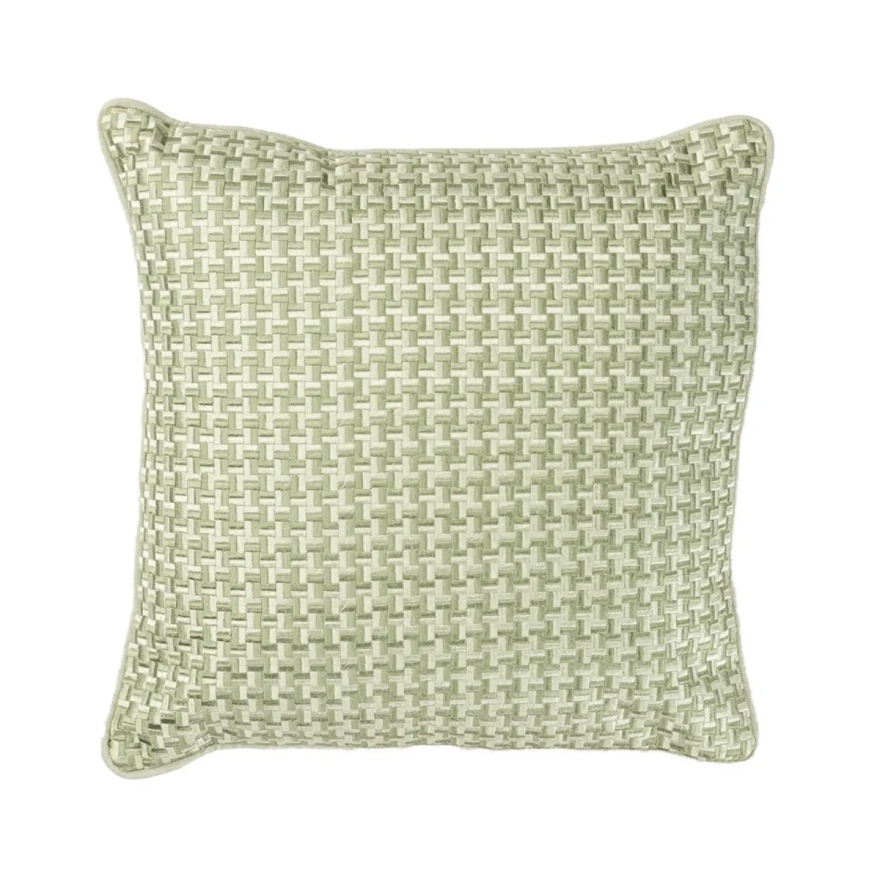 Sierkussen Richstitch linnen dewgreen 40x40 cm