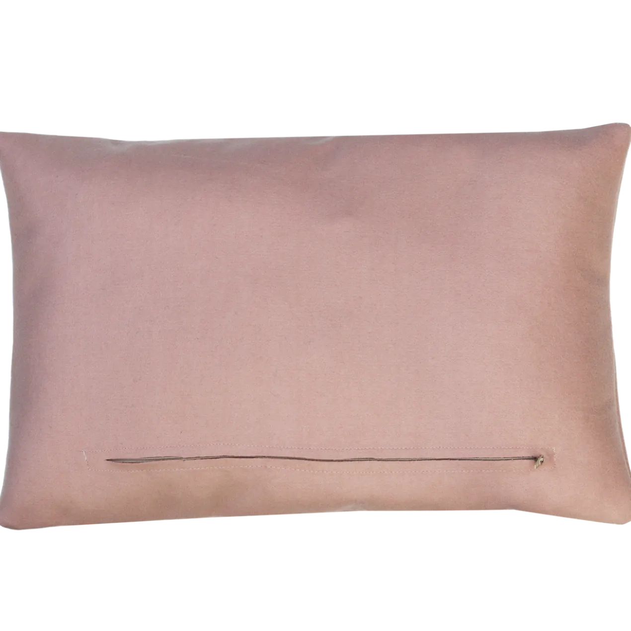 Sierkussen streep oud roze 54x33 cm