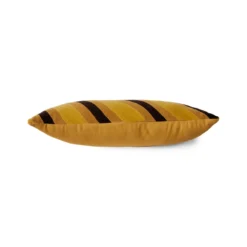 Sierkussen Striped velvet Honey 50x30 cm
