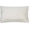 Sierkussen suéde streep dark choco zand 60x36 cm