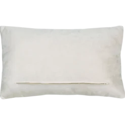 Sierkussen suéde streep dark choco zand 60x36 cm