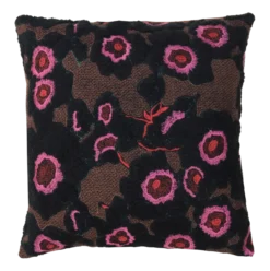 Sierkussen teddy bloem 48x48 cm