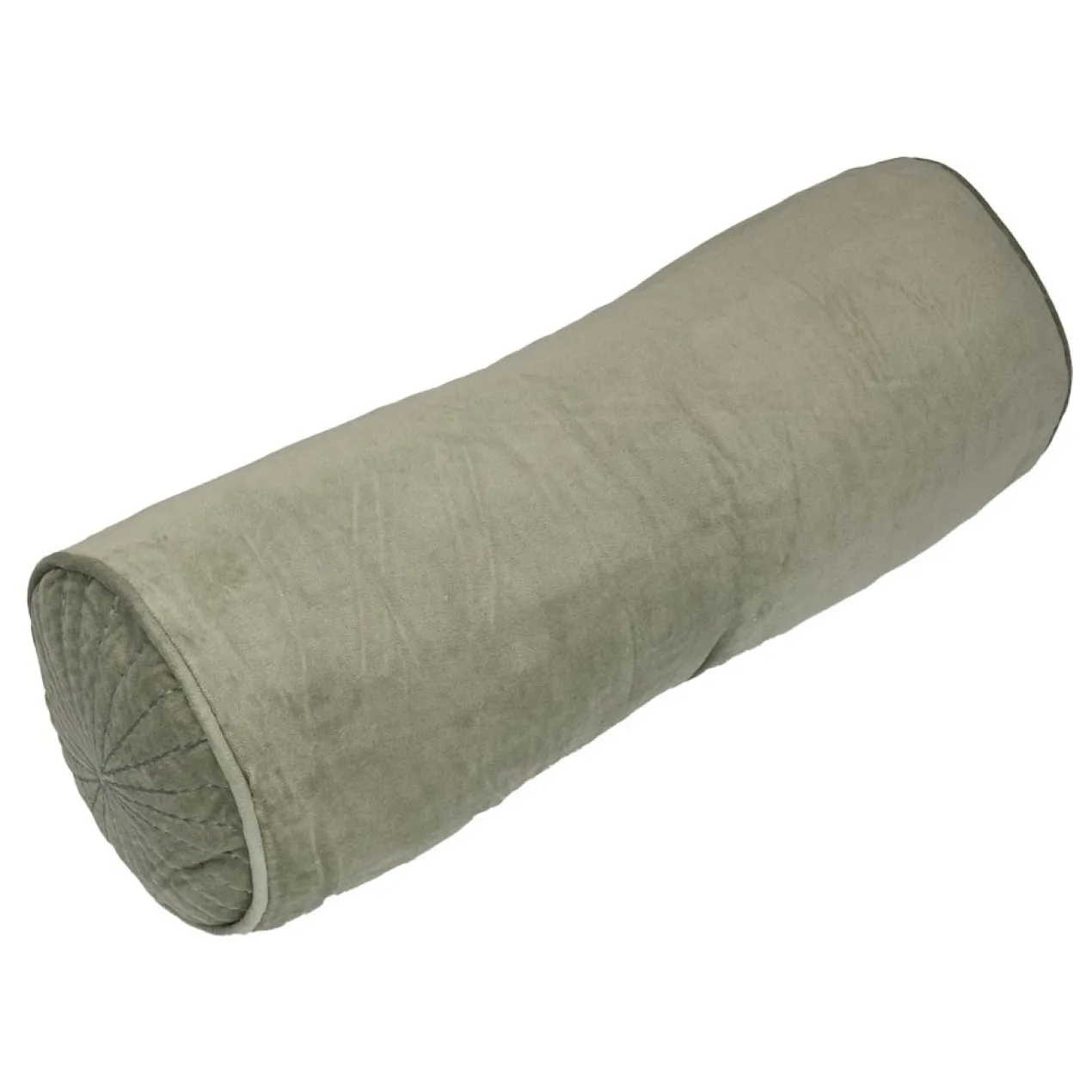 Sierkussen velours bolster dewgreen